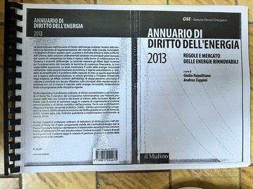 Annuario di diritto dell’energia 2013