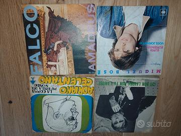 dischi 45 giri vintage