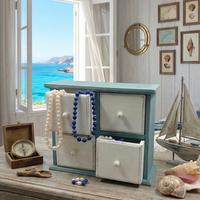 Mini Mobiletto Portagioie Shabby Chic