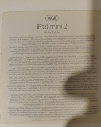 iPad Mini 2 - 16Gb - Display con difetto