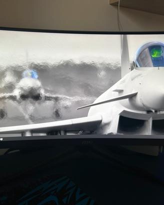 Monitor curvo gaming