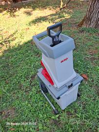 Trituratrice elettrica per giardino