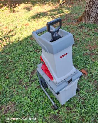 Trituratrice elettrica per giardino