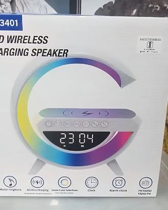Wireless charging speaker