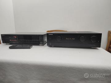 Amplificatore e lettore CD