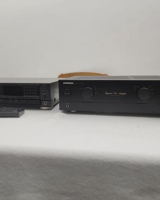 Amplificatore e lettore CD