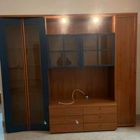 Soggiorno e parete a giorno