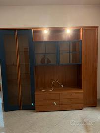 Soggiorno e parete a giorno