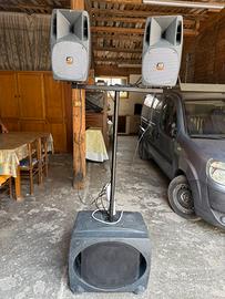 Casse montarbo mt200a + subwoofer montarbo sw540