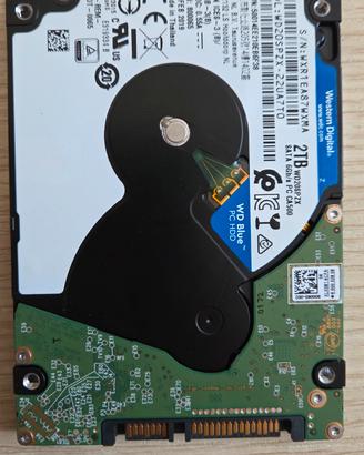 Western digital 2Tb - Hard Disk 5400rpm