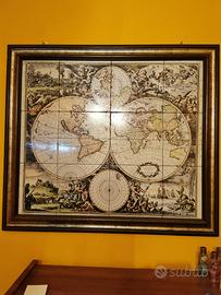 Quadro composto da piastrelle in ceramica