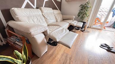 Divano Natuzzi in Vera pelle