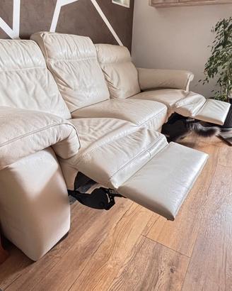 Divano Natuzzi in Vera pelle