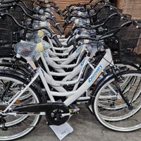 stock bicicletta city bike nuove hotel b&b 26polli