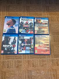 6 giochi per ps4