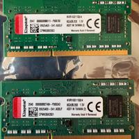 Moduli sodimm DDR3 da 4 gb