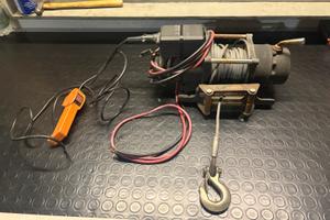 Verricello 24 volt 2000kg