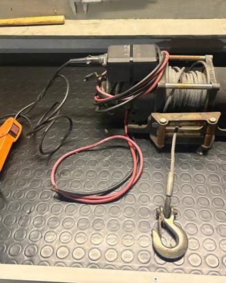 Verricello 24 volt 2000kg