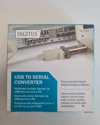 Adattatore USB to SERIAL adapter converter RS232
