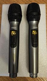 2 Microfoni Wireless LEKATO Ricaricabili 2,4GHz