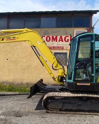 MINIESCAVATORE YANMAR VIO 75 GIROSAGOMA anno 2008