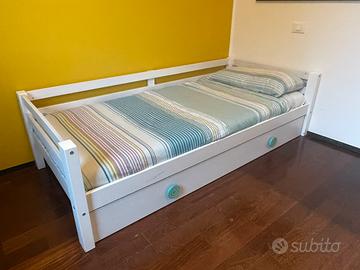 Letto singolo doppio 200x90