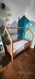 lettino bimbo in legno