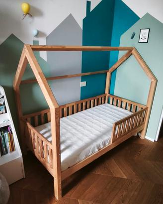 lettino bimbo in legno