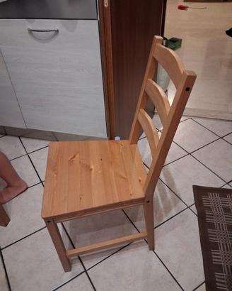 sedie in legno ikea