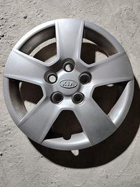 4 cerchi in ferro e coppette