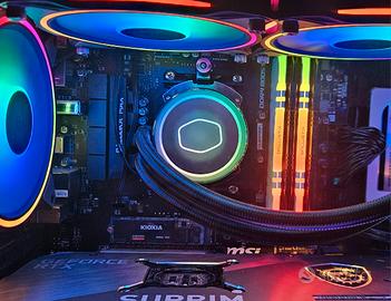 Blocco PC:  Ryzen 7 5800X  +  B450 +32GB RAM + SSD