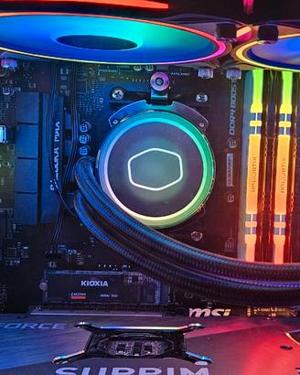 Blocco PC:  Ryzen 7 5800X  +  B450 +32GB RAM + SSD