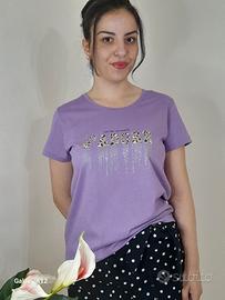 Ultimo Pezzo! T-shirt Marina Mercantile Fucsia M