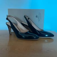 Sandali di vernice BLU