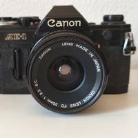 Canon AE-1 obiettivo 35mm TESTATA