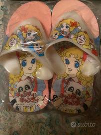 scarpette sandali infradito candy candy anni 70/80
