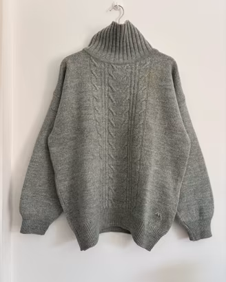 Splendido maglione dolcevita vintage Kappa