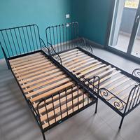 Coppia di letti Ikea allungabili