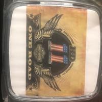 Vassoio rendiresto contanti monete harley davidson