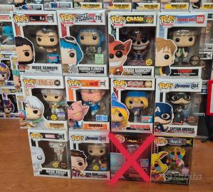 Funko Pop - Set misto Marvel, DC, Anime 11 Pezzi