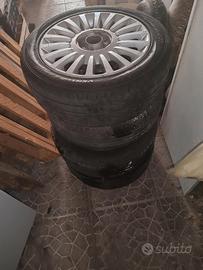 4 Cerchi in lega 15 Fiat 500 con gomme 185/55 R15