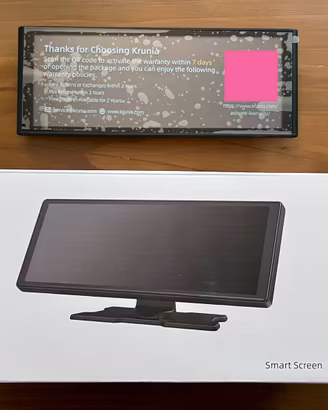 KRUNIA schermo 9,26” Carplay Android Auto NUOVO