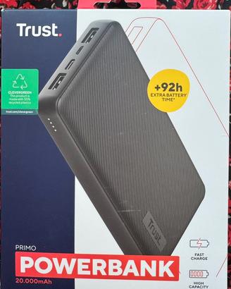 Powerbank Trust Nuovo 20000 mAh