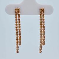 Orecchini In Diamanti Naturali 1.21ct  e oro