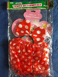 Set carnevale di Minnie. Nuovo