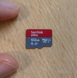 MicroSDXC Sandisk Ultra 512GB A1