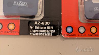 pasticche freni MTB Shimano XT XTR