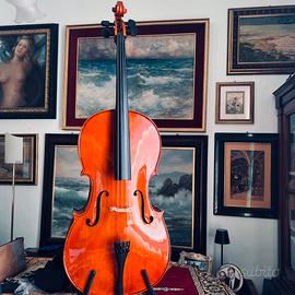 Violoncello da studio  compreso di custodia.