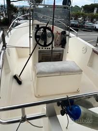 Barca open 5,5 metri con motore Suzuki 40/50