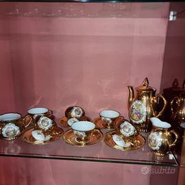 Servizio caffè  Bavaria e oro zecchino